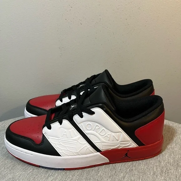 Nike JORDAN NU RETRO 1 LOW Red/Black Basketball Men's Shoe Size 10 DV5141 601​​